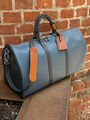 Дорожная сумка Louis Vuitton мужской кожа синий 133865-8