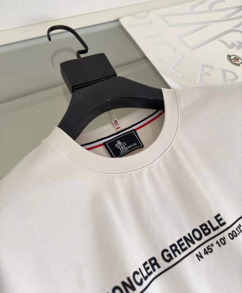 Мужская футболка Moncler мужской белый 190064-5