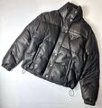 Куртка Prada женский кожа,канва черный,серебристый 129410