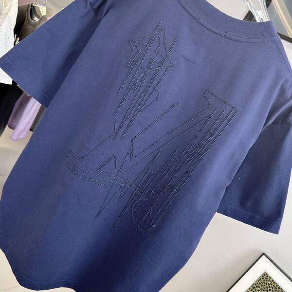 Мужская футболка Louis Vuitton мужской синий t7196378-1-6