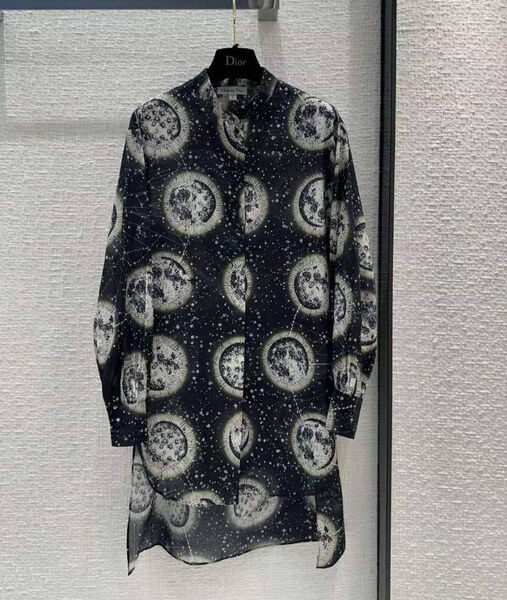 Рубашка туника Christian Dior женский черный 149231-2