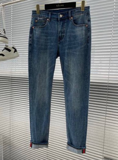 Мужские джинсы Gucci мужской джинса синий 143352
