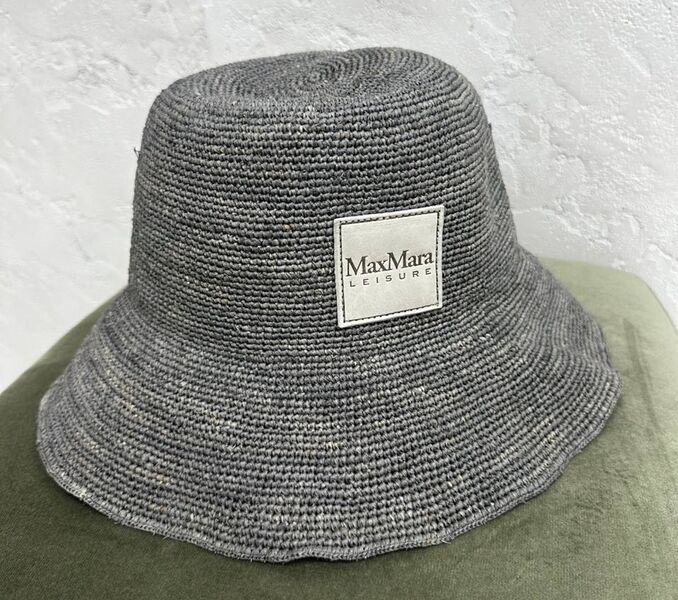 Шляпа Max Mara женский солома графитовый 189870
