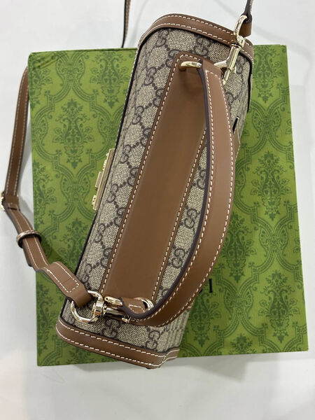 Сумка Gucci женский канва бежевый 195350-3