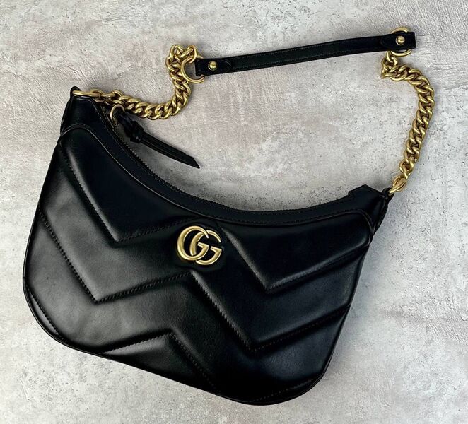 Сумка Gucci женский кожа черный 139724