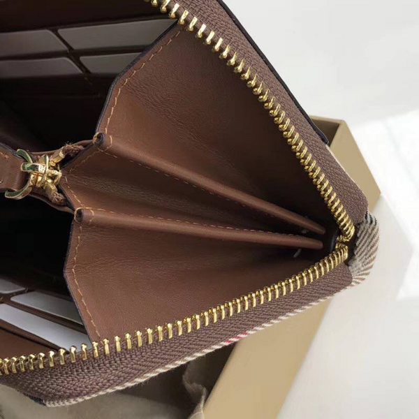 Кошелек Burberry женский кожа бежевый 31737-5