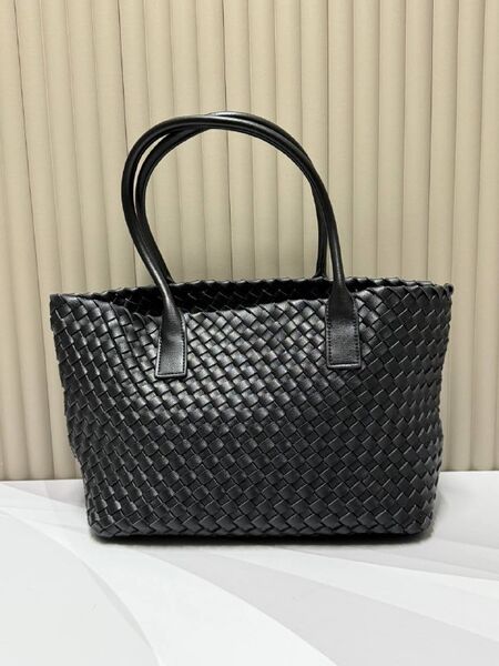 Cумка Bottega Veneta женский кожа черный e7247792-1-7
