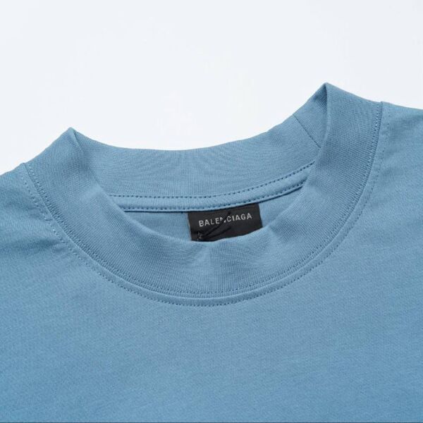 Футболка Balenciaga женский голубой p0088883-1-8