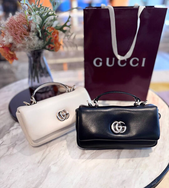 Сумка Gucci женский кожа черный 165828-3
