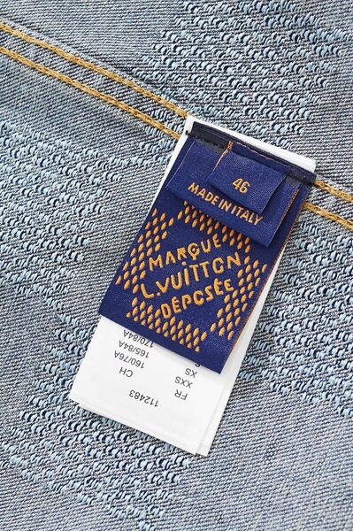 Мужская джинсовка Louis Vuitton мужской джинса бирюзовый n9346576-1-8