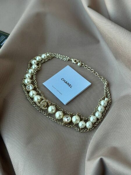 Чокер-колье Chanel женский золото t7913908-1-4
