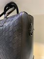 Мужской портфель Bottega Veneta мужской кожа черный 52036-3