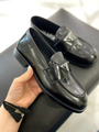 Лоферы Prada женский кожа черный 40915-2