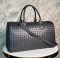 Дорожная сумка Bottega Veneta мужской кожа swift черный,серебристый 150032