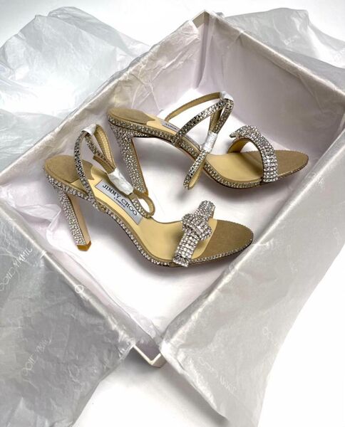 Босоножки Jimmy Choo женский бронзовый 4989-4
