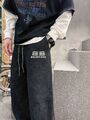 Мужские брюки Balenciaga мужской черный w9398992-1-4