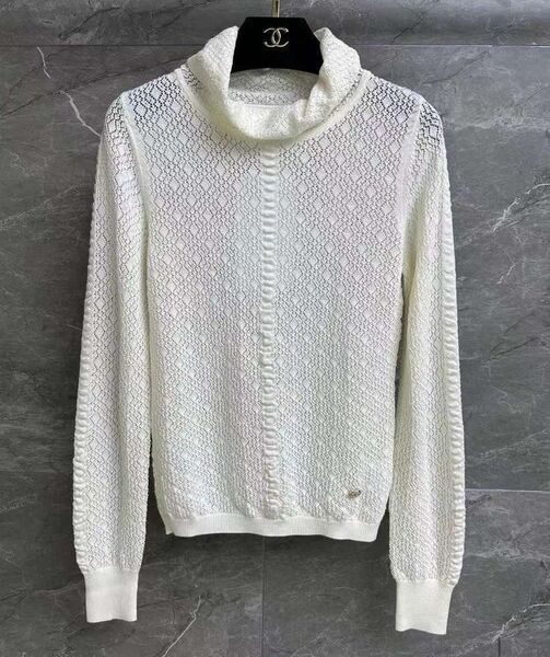 Водолазка Chanel женский белый 125077