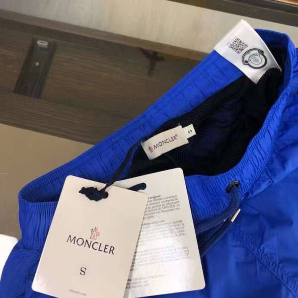 Мужские шорты Moncler мужской синий 143401-8
