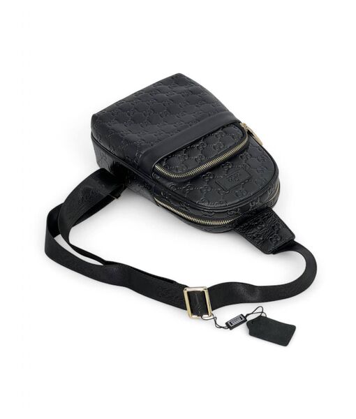 Мужская сумка слинг Gucci мужской кожа черный 176230-5