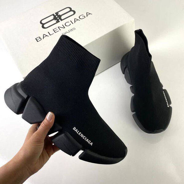 Кроссовки Balenciaga женский черный 98173-2