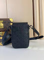 Мужская сумка мессенджер Louis Vuitton мужской кожа черный 143069-4