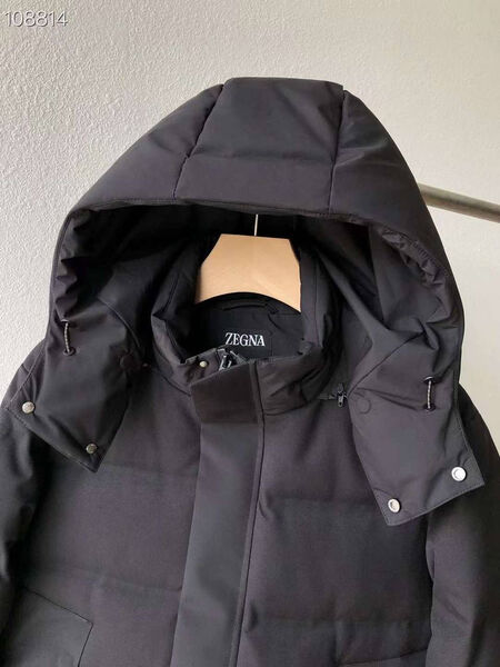 Мужской пуховик Zegna мужской черный 136497-8