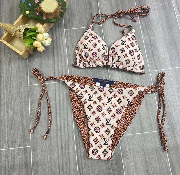 Купальник Louis Vuitton женский бежевый 37259
