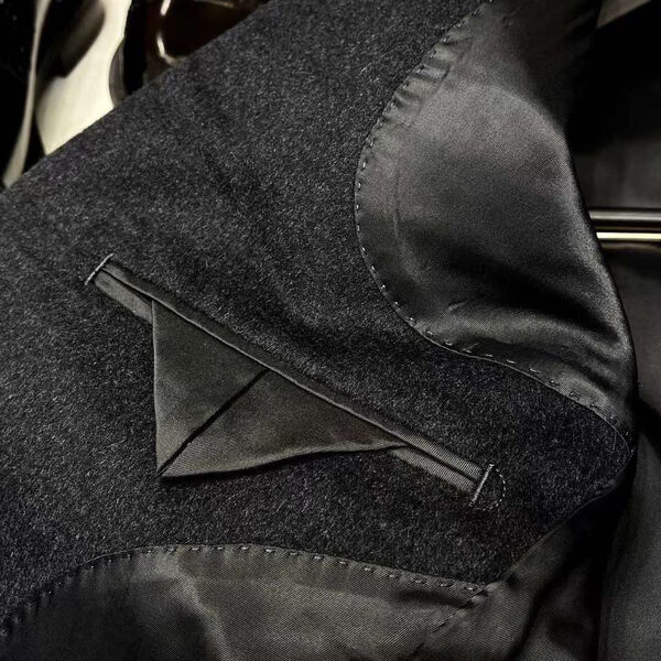 Мужской пиджак Louis Vuitton мужской черный 130603-5