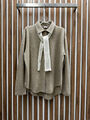 Рубашка Brunello Cucinelli женский бежевый 134045-3