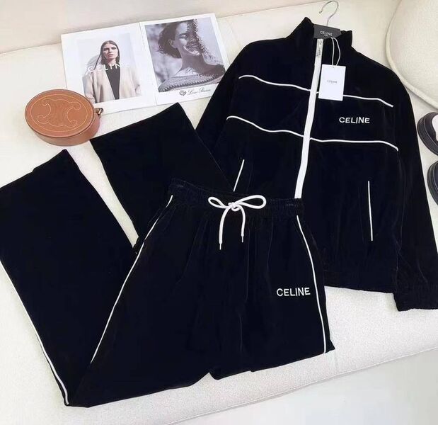 Костюм Celine женский черный 127556