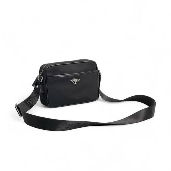 Мужская сумка мессенджер Prada мужской кожа черный 149923-2
