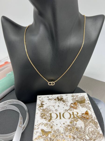 Колье Dior бронзовый 175401