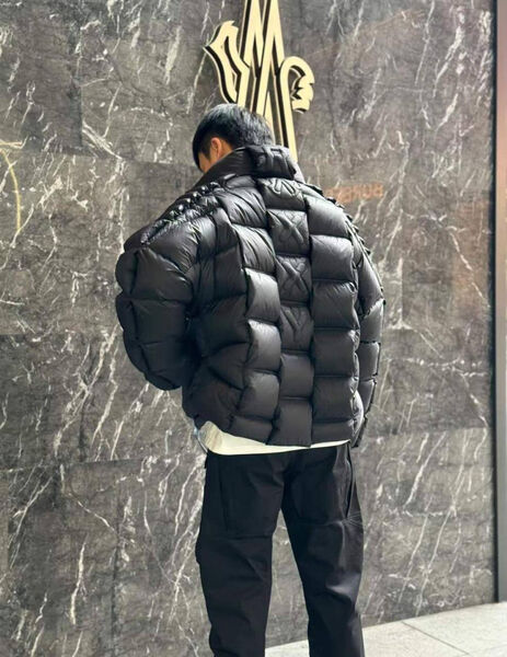 Мужской пуховик Moncler мужской черный 165422-2