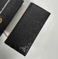 Мужской портмоне Prada мужской кожа черный 153061-1