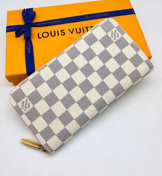 Кошелек Louis Vuitton женский кожа бежевый 31950
