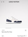 Мужские кроссовки Louis Vuitton мужской кожа белый 173394-6