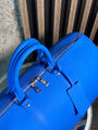 Дорожная сумка Louis Vuitton мужской кожа синий 167111-3