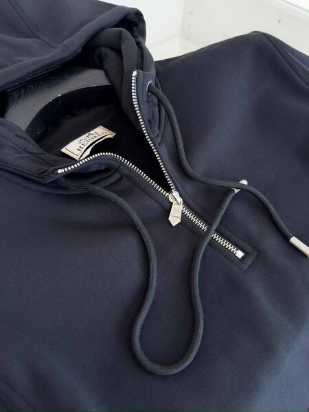Мужское худи Hermès мужской синий 161491-4