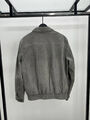 Мужская куртка Brunello Cucinelli мужской замша графитовый 195542-3