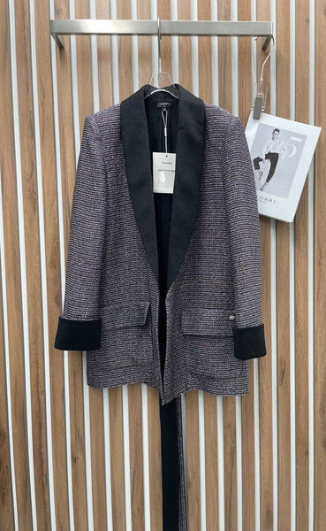 Пиджак Chanel женский графитовый 151264-6