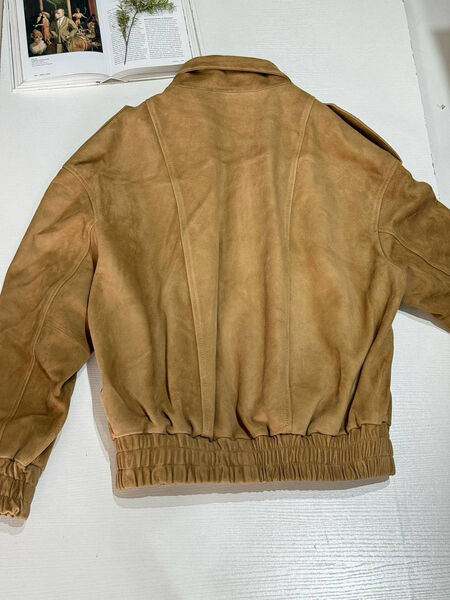 Куртка Brunello Cucinelli женский замша бежевый 160260-6