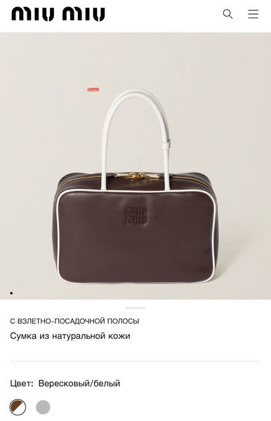 Сумка Miu Miu женский кожа 174090-2