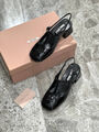 Туфли Miu Miu женский кожа черный 115019-2