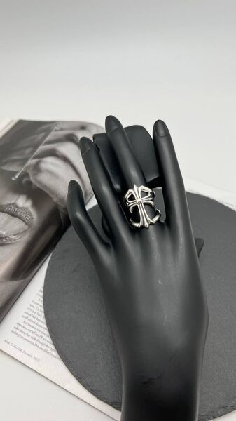 Кольцо Chrome Hearts графитовый 175992-2