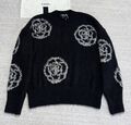 Свитер Chanel женский вязаная ткань черный 135197-1
