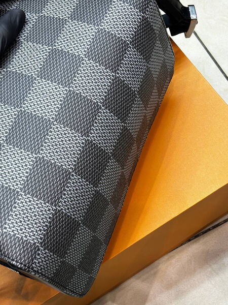 Мужской рюкзак Louis Vuitton мужской канва графитовый 167097-4