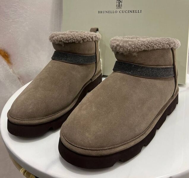 Угги Brunello Cucinelli женский замша 136726