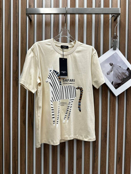 Футболка Max Mara женский бежевый 147964-2
