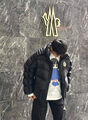 Мужской пуховик Moncler мужской черный 165422-4