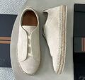 Мужские кеды Zegna мужской замша белый 185802-1
